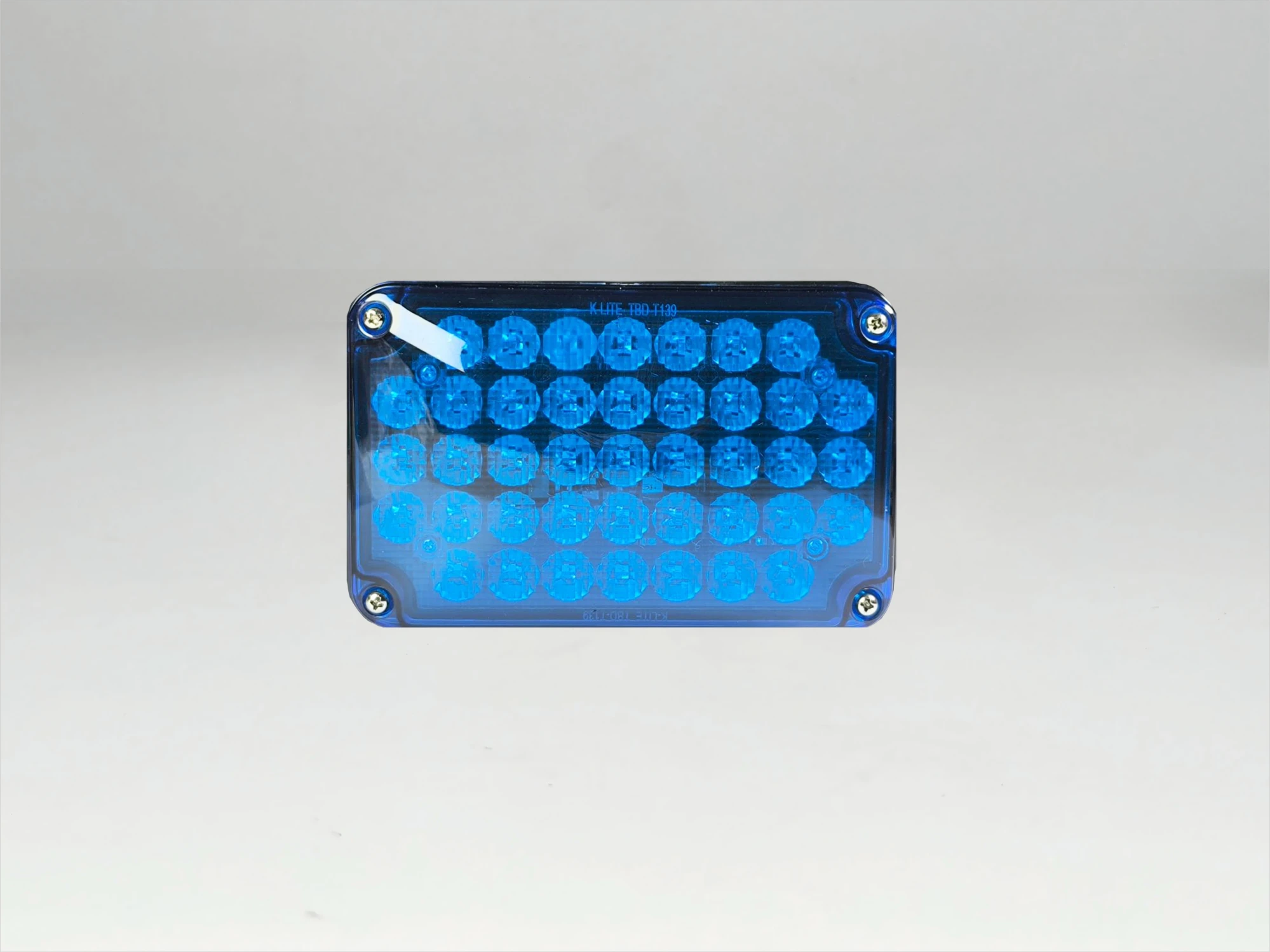 蓝色爆闪警示灯